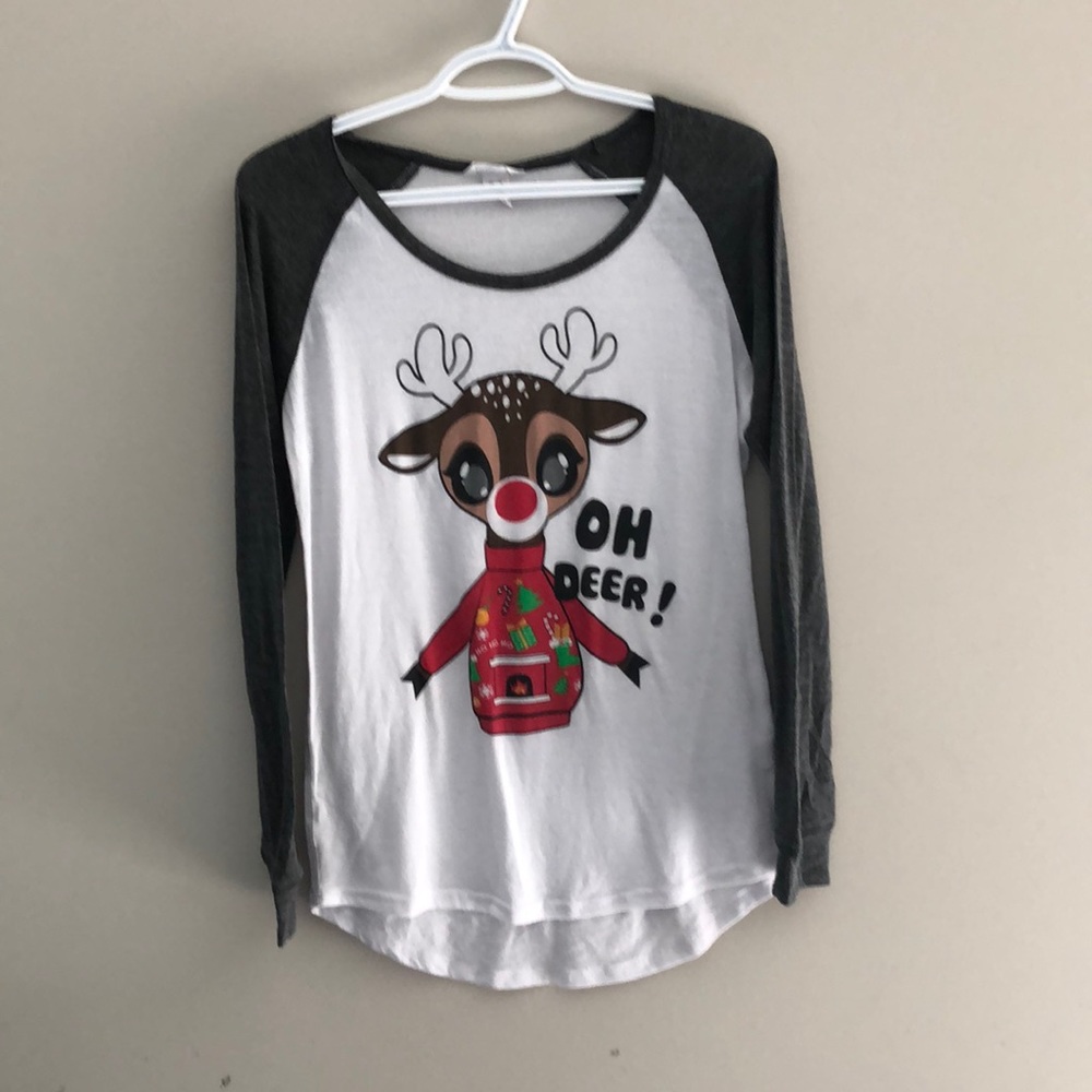 Christmas pyjama top